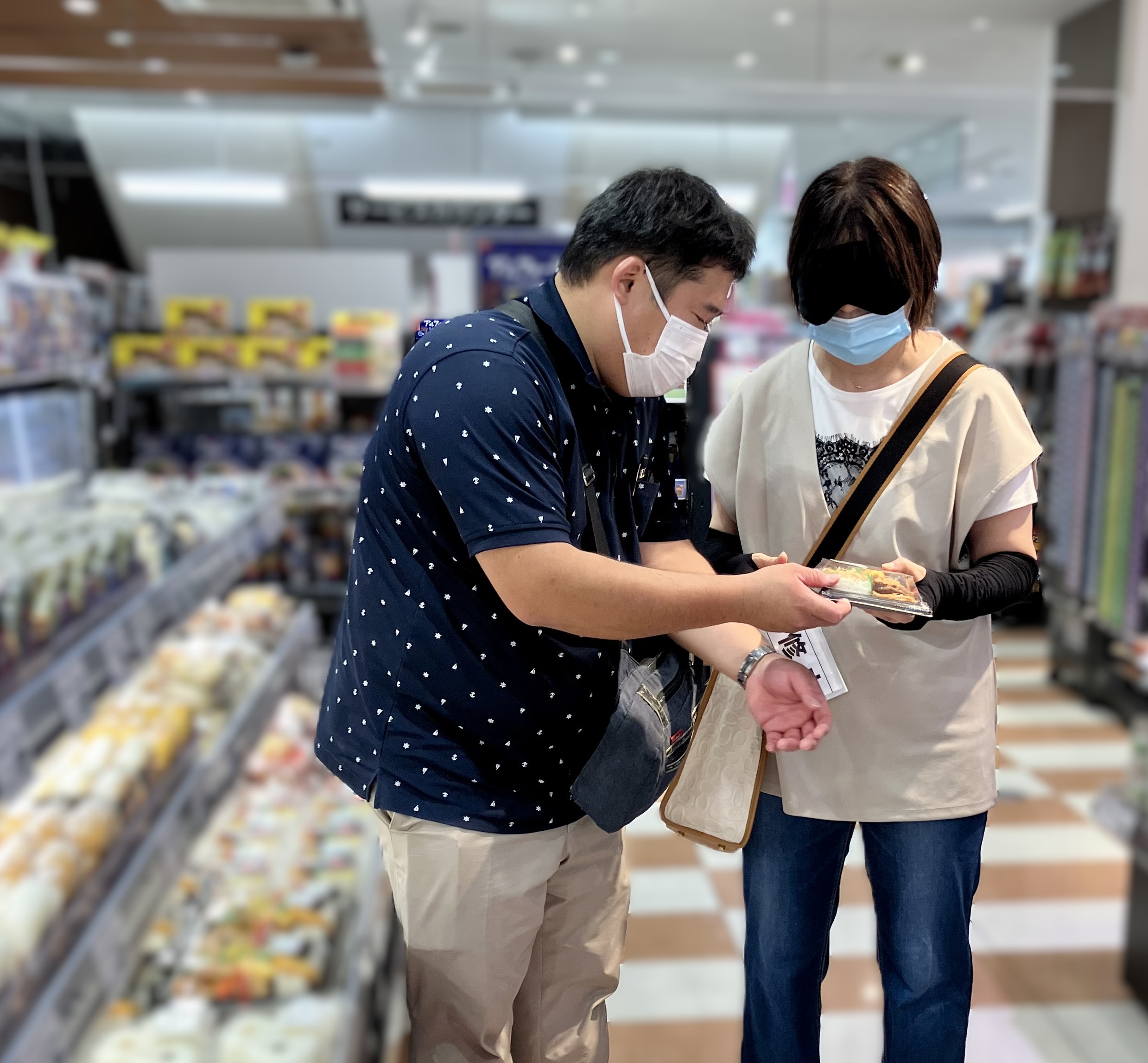 同行援護買い物演習